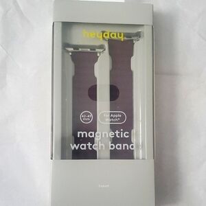 Heyday Dark Purple Magnetic Watch Band 42-49mm  New In Box !